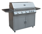 KoKoMo BBQ Grill 40” Professional 5-Burner Freestanding Cart Model